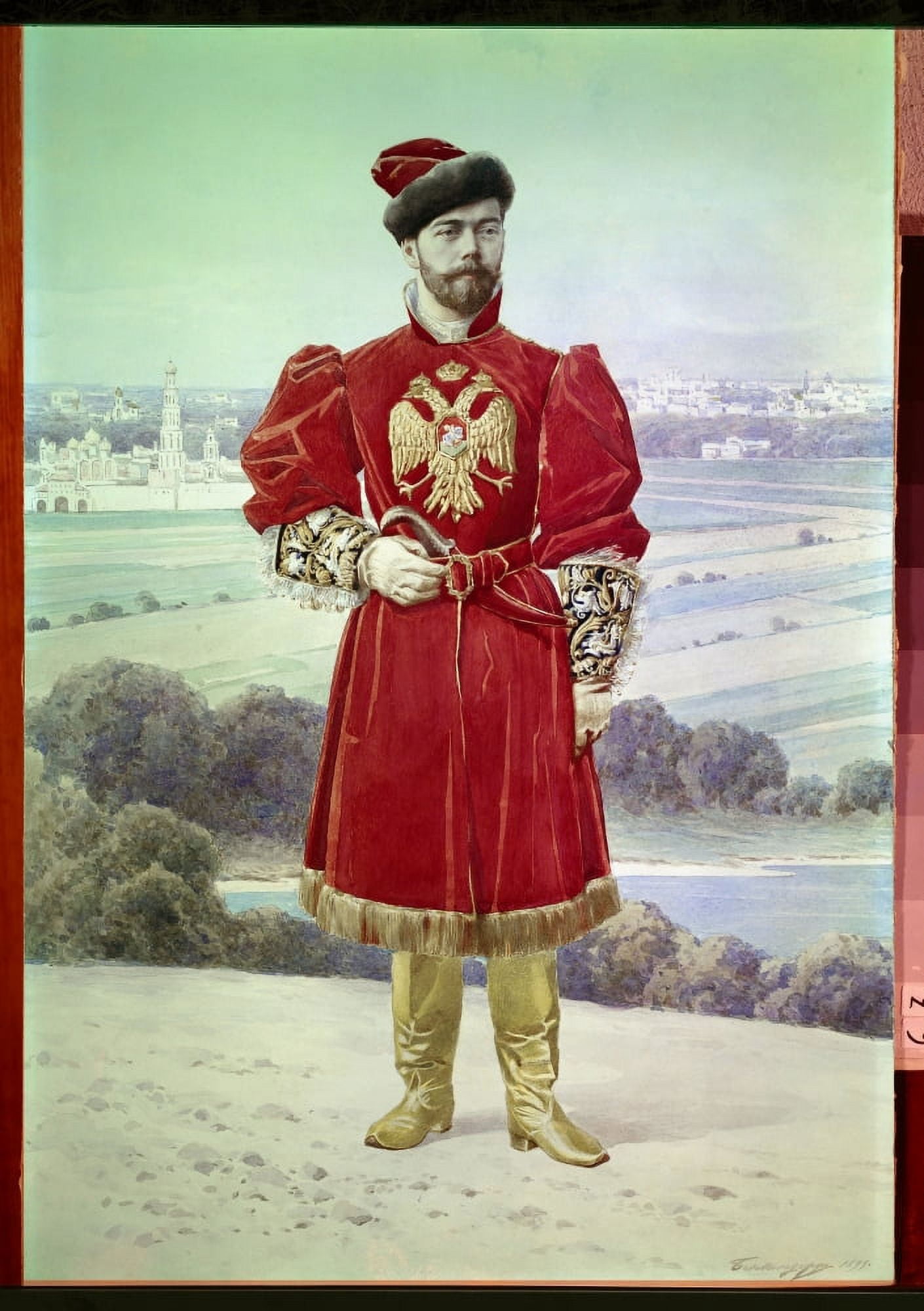1213 Benkendorf (19Th Century) Russian School Canvas Art - (24 x 36)