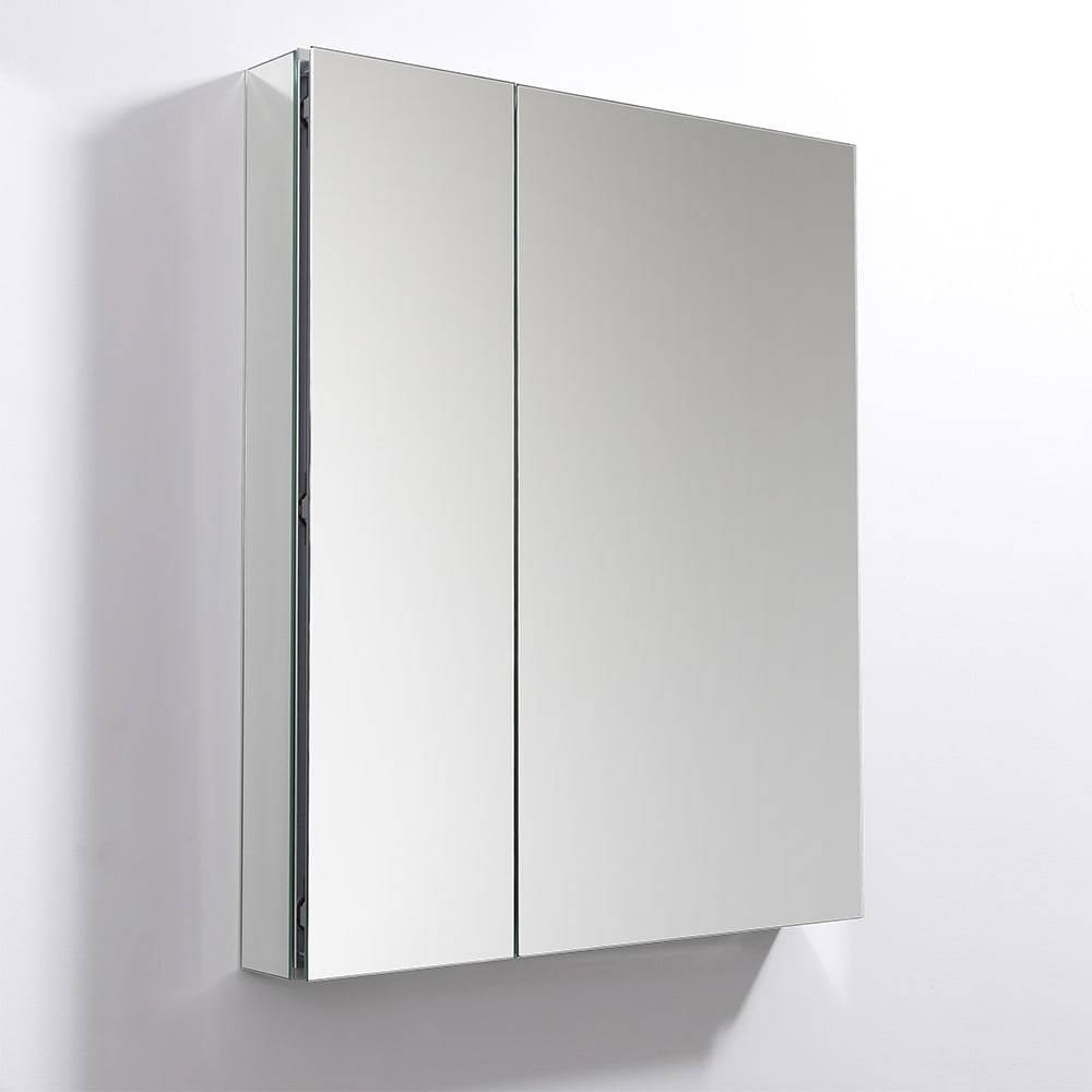 Fresca 36" Frameless Rectangular Bathroom Medicine Cabinet with Mirrors