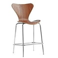 thumbnail image 1 of Fine Mod Imports Jays Counter Stool, Walnut, 1 of 5