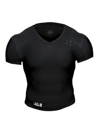 Under Armour 1361518-001-LG HeatGear Mens Size Large Black Shirt