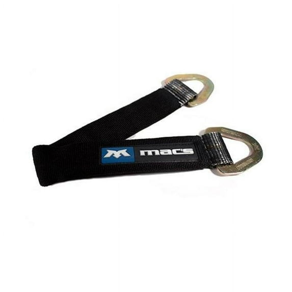 121740 2 x 40 in. Polyester Axle Strap, Black