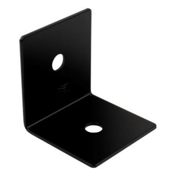 1218BC 3" x 3-1/4" x 3" Indio Heavy Angle - Black
