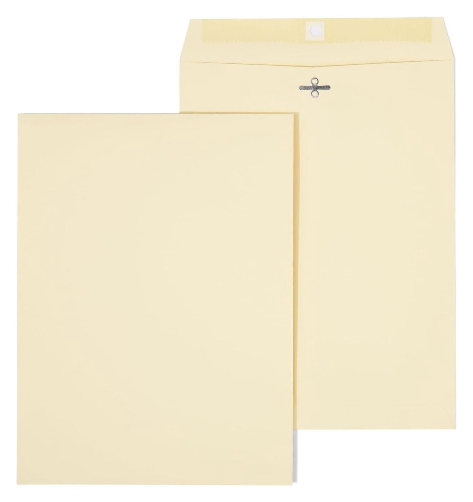 121962 Extra-Heavyweight Clasp Catalog Envelopes 9-Inch L X 12-Inch H Manila 100/Bx Beige One Size