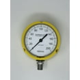 thumbnail image 1 of 121TID06Y23V | Perma-Cal 12 Series Process Gauge | Dial : 4-1/2" | 0-200 psi | Color : Yellow | Fitting Position : Bottom (Standard) | 1/2" Male : NPT, 1 of 3