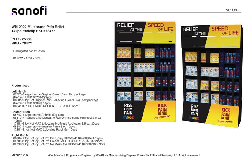 121pc Ih Pro Endcap
