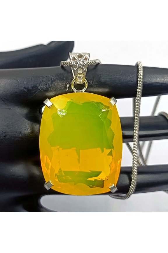 122.65 Carat opal pendant Silver Big ize opal