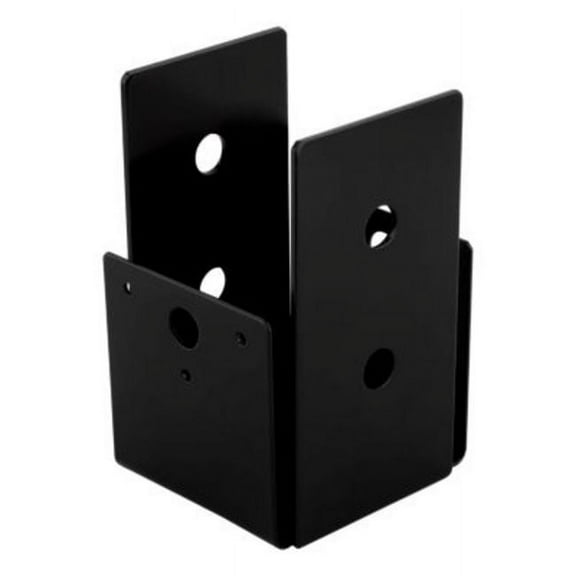 1220VP 3" x 3-9/16" x 5-5/8" Indio Post Base - Black