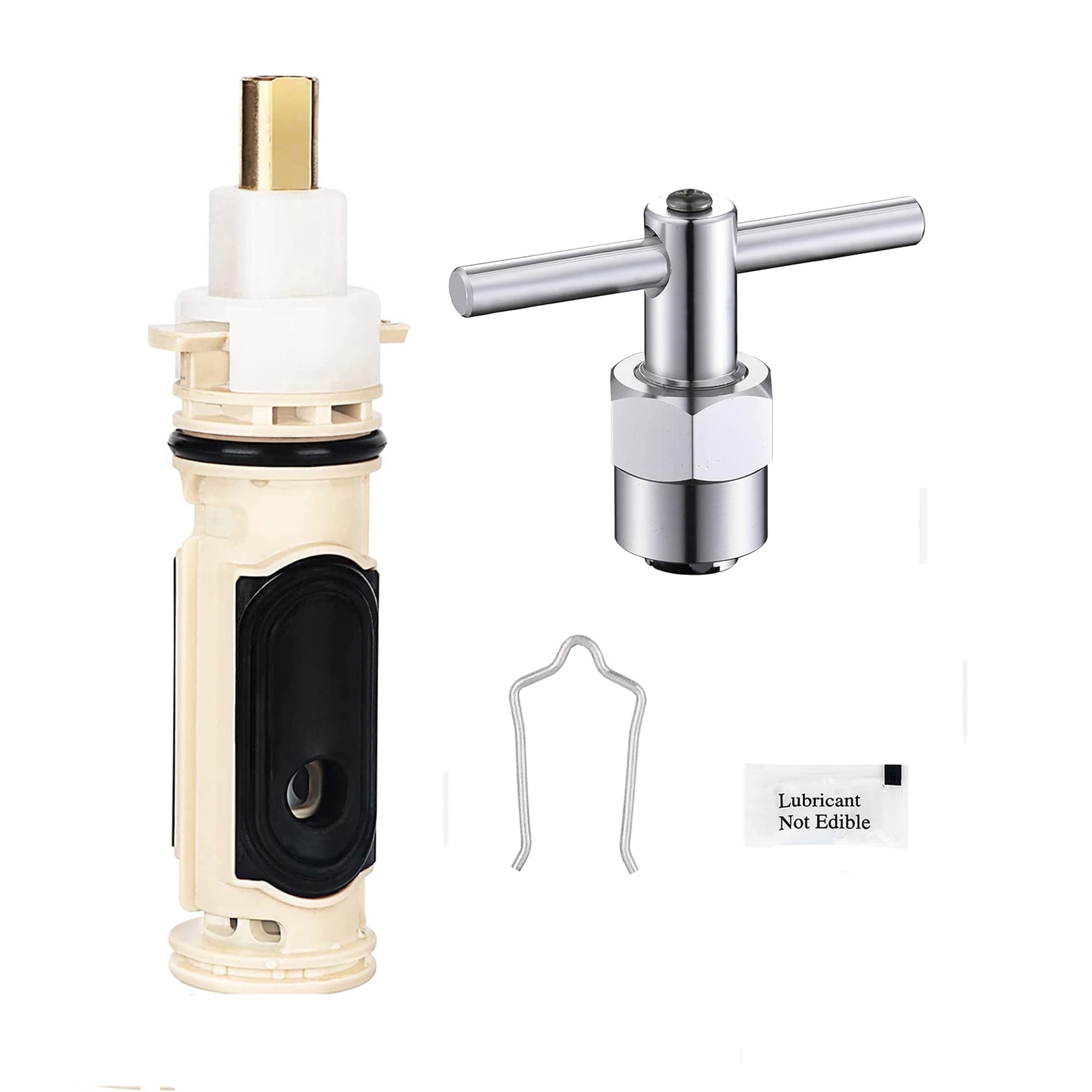 Universal Shower Cartridge Replacement Kit with Puller and Clip
