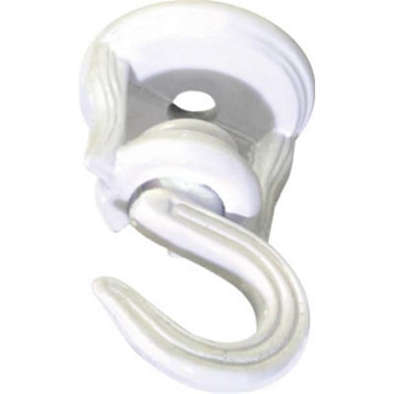 Non-Slip Hanger (White, Swivel Hook) main image 0