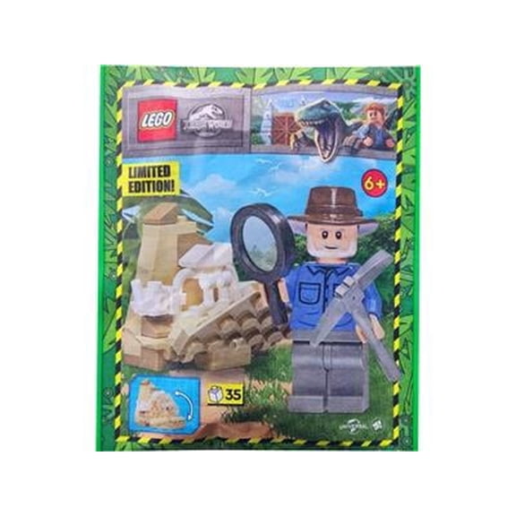 122334 LEGO Jurassic World Alan with Dino Skeleton