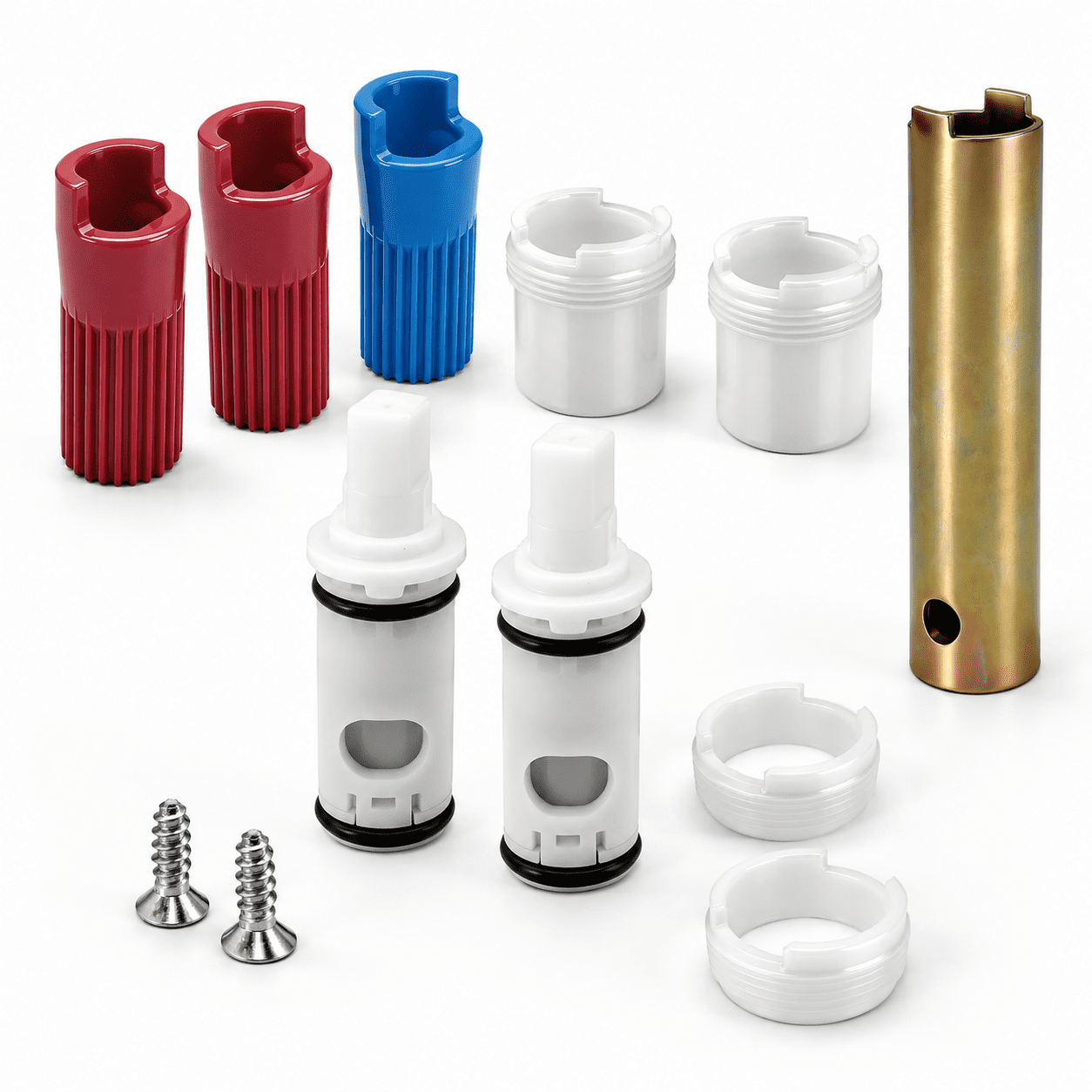 Moon Repair Kit 1224 Faucet Repair Kit for Moen Two Handle Faucets with Removal Tool ...