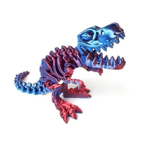 3D Printed Tyrannosauru Rex Realistic Dinosaur Model Jointed Full Movable Birthday Gift Realistic Animal Decorative