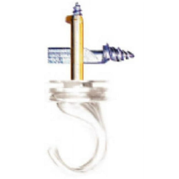 122415 Swivel Ceiling Driller Hook, White