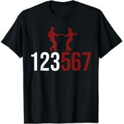 123 567 Salsa Lover Latin Salsa Dance T-Shirt