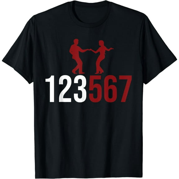 123 567 Salsa Lover Latin Salsa Dance T-Shirt