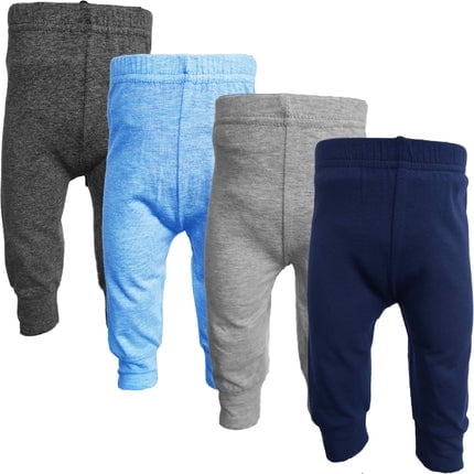 123 Bear, Infant and Toddler Pants, 0-3 Months, Blue - Walmart.com