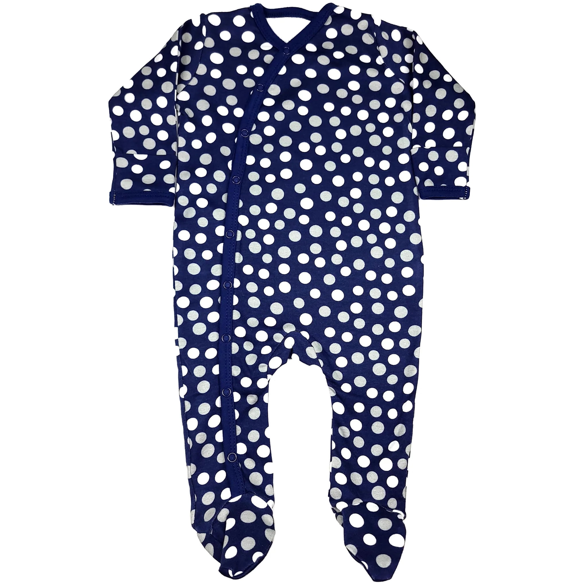123 Bear Footed SleepNPlay PJs Rompers Jumpsuit100 Cotton with