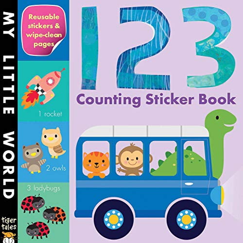 Pre-Owned 123 Counting Sticker Book (Paperback) 1589254449 9781589254442
