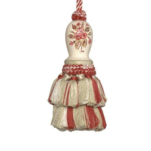 123 Creations C546R.5.5 Inch Anita - Red Tassel