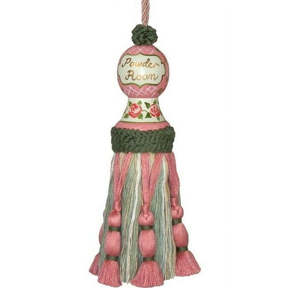 123 Creations C630.7.5 inch Powder Room - Hand Painted Tassel