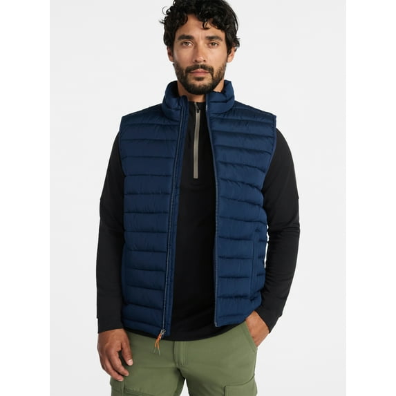 Ozark Trail Men's and Big Men's Puffer Vest, Sizes S-3XL