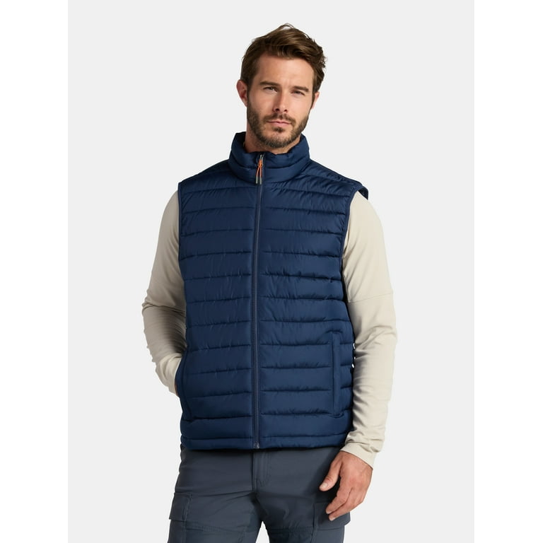 Ozark Trail Men's and Big Men's Puffer Vest, Sizes S-3XL