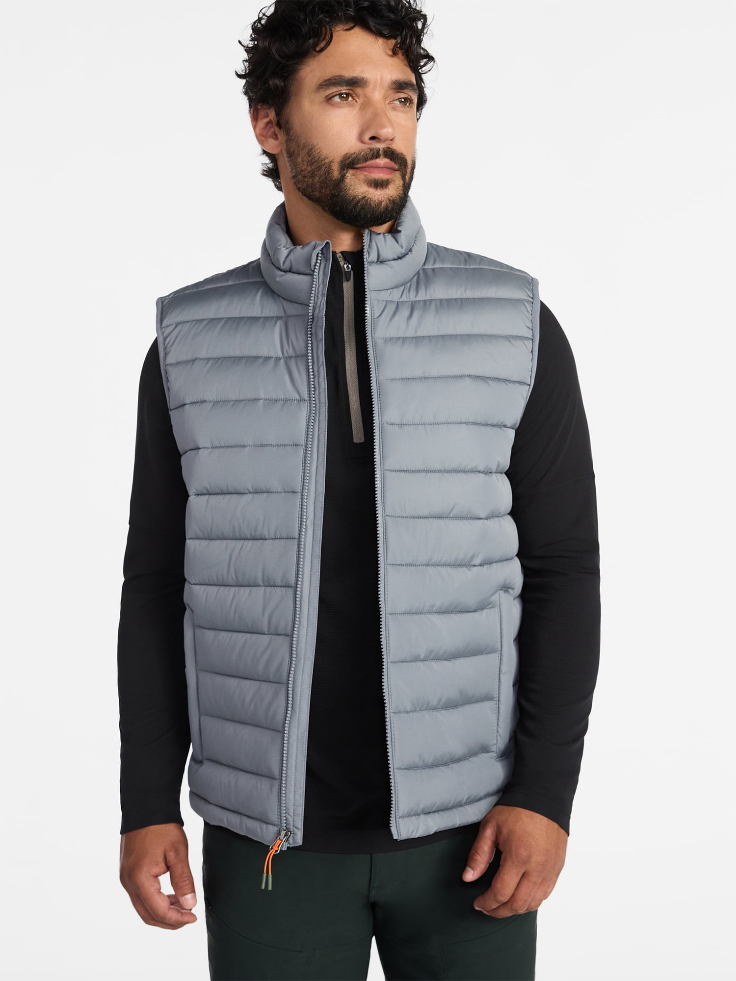 Ozark Trail Men's and Big Men's Puffer Vest, Sizes S-3XL
