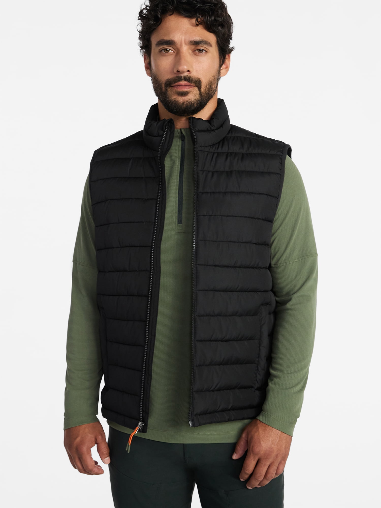 Ozark Trail Men's and Big Men's Puffer Vest, Sizes S-3XL