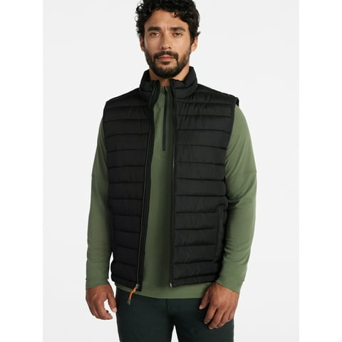 Men's and Big Men's Puffer Vest, Sizes S-3XL