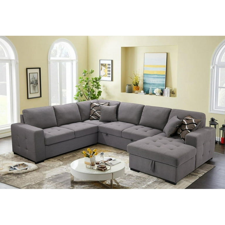 123 Oversized Sectional Sofa U Shaped