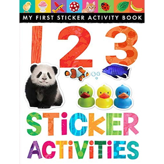 Pre-Owned 123 Sticker Activities: My First Sticker Activity Book (Paperback) 1589253000 9781589253001