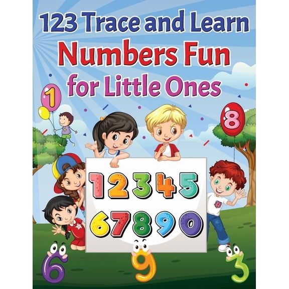 123 Trace and Learn Numbers Fun For Little Ones., (Paperback)