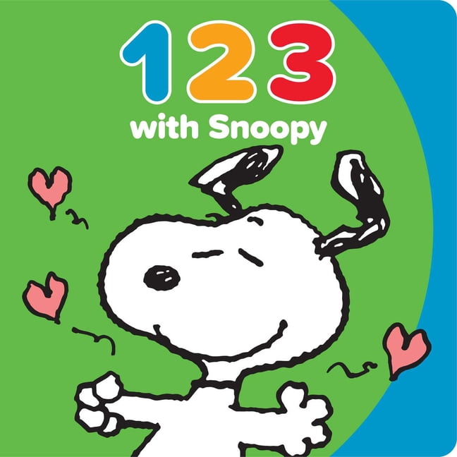 123 with Snoopy, (Board Book)