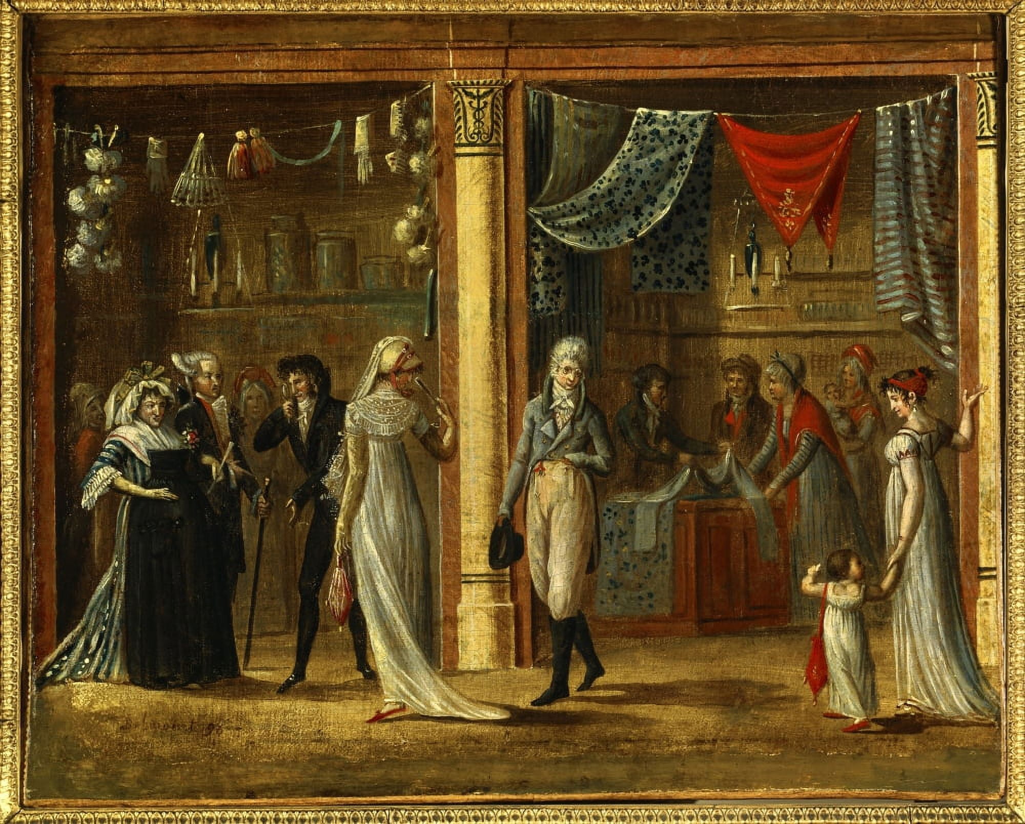 1230  Jean Francois Bosio (1764-1827) French School Canvas Art -  (24 x 18)