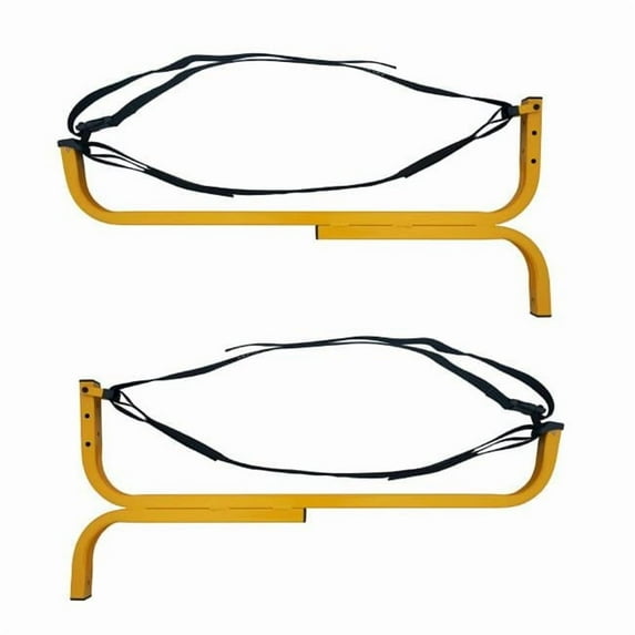 1232 Level Canoe Hanger Kayak Rack & Stand-Up Paddle Board Holder - Yellow