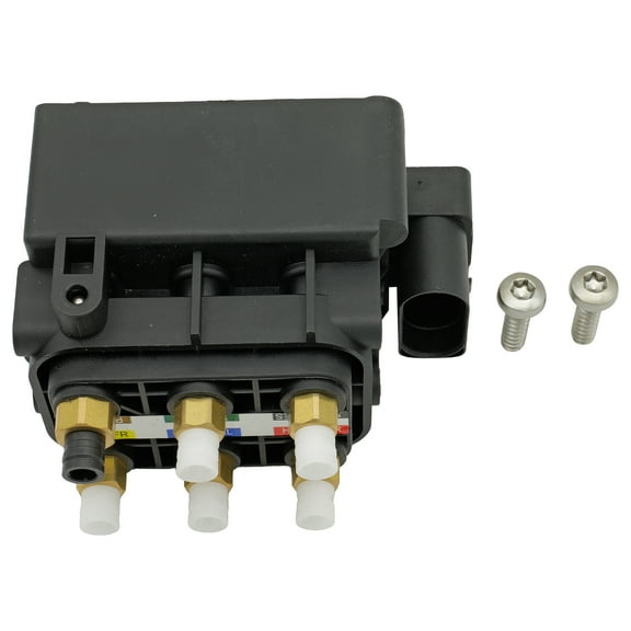 123200358 Air Suspension Solenoid Valve Block for Mercedes-Benz CL550 CL600 CL65AMG GL320 GL450 GLE400 GLS450 ML350 R320 S550 S65AMG W216 X166 W251 Replaces # 2513200058