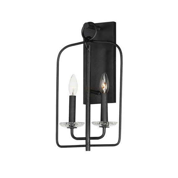 12322TCAR-Maxim Lighting-Madeira - 2 Light Wall Sconce-17.5 Inches Tall and 10 Inches Wide