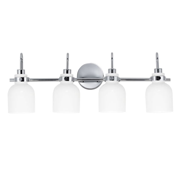 Maxim Lighting - Milk - 4 Light Bath Vanity-11.25 Inches Tall and 30.5 Inches