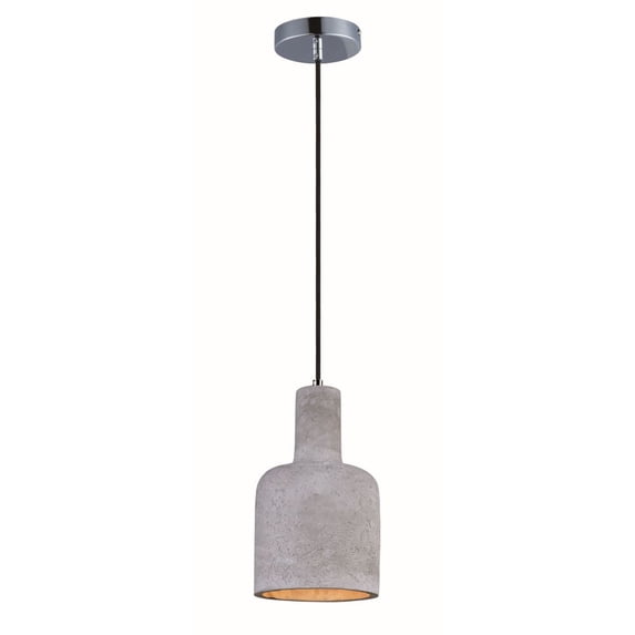 12395GYPC Maxim Lighting Crete Pendant 1 Light