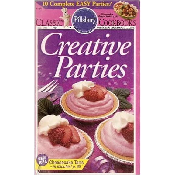 #124: Creative Parties (Pillsbury) (Cookbook Paperback)