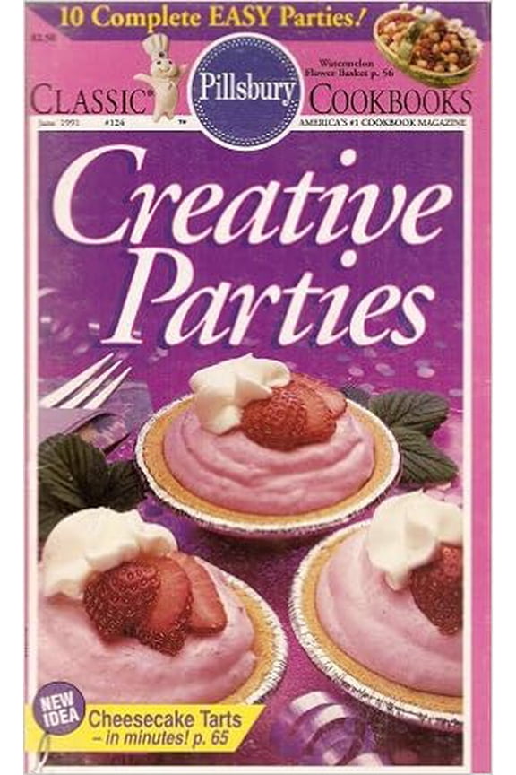 #124: Creative Parties (Pillsbury) (Cookbook Paperback)