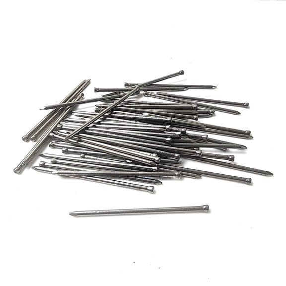(124 PCS) Putting Green Turf Nails, Synthetic Grass Pins 3" inch Stakes, Galvanized Spikes for Securing Artificial Landscape Putt Turf