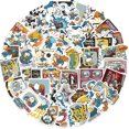 thumbnail image 1 of 100 Pcs Donald Duck Anime Stickers Cartoon Waterproof Stickers for Water Bottles, Laptop,Bumper,Computer Stickers and Decals, 1 of 3