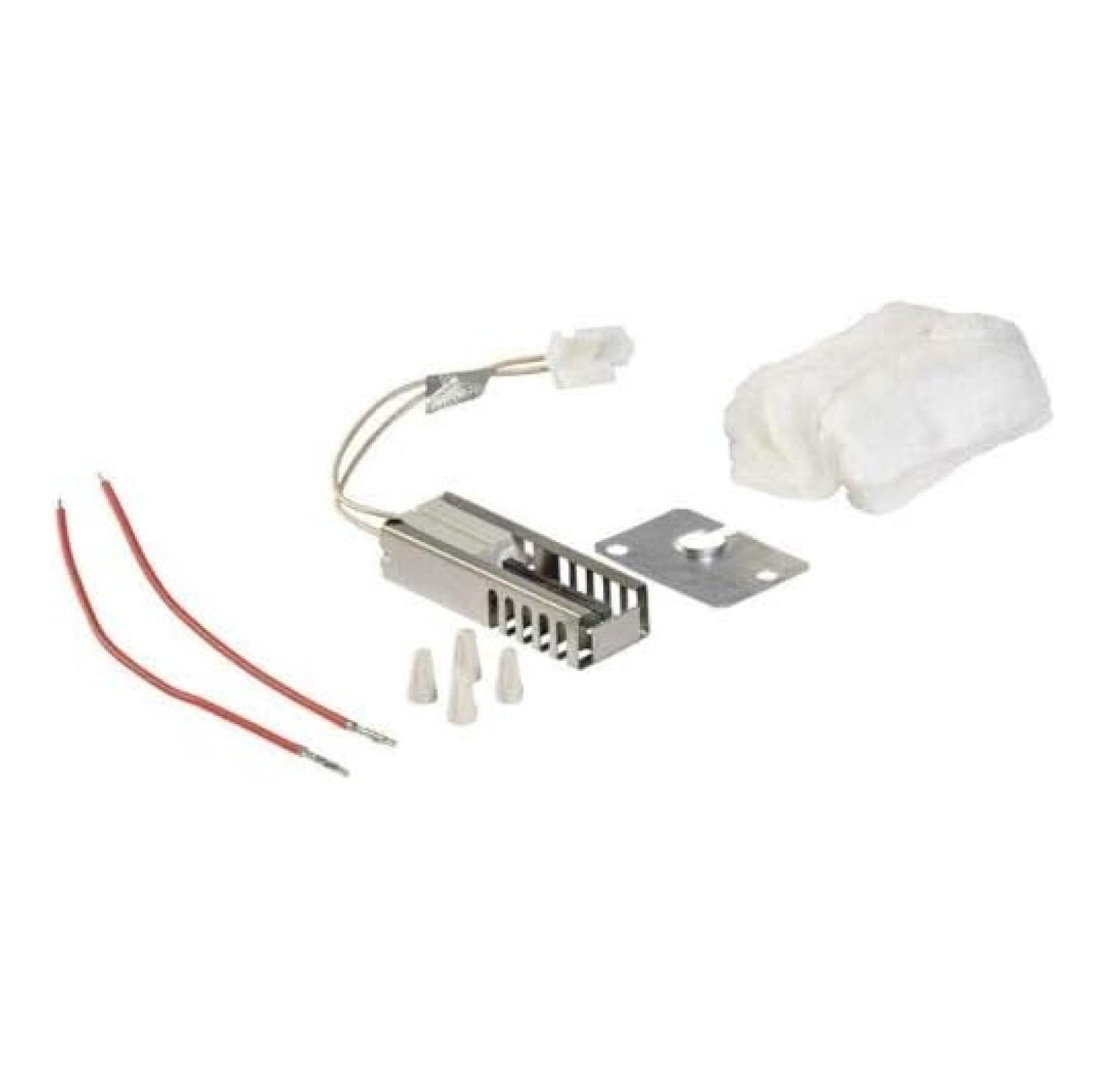 12400035, AP4012072, PS1573892, W10125528, W10127324 Flat Style Oven Igniter Kit-Replaces 7432P025-60, 7432P025-60K, 7432P026-60, 7432P051-50K, 7432P051-60, 7432P051-60K, 7432P052-60