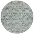 thumbnail image 1 of 1243-1035-GREEN 5 ft. 3 in. x 5 ft. 3 in. Livigno Geometric Round Rug, Green, 1 of 1