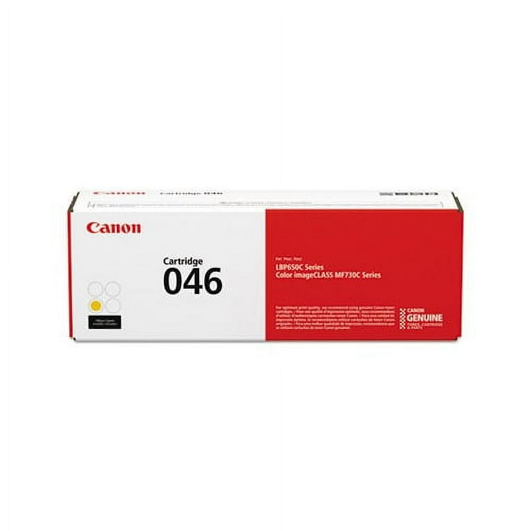 1247C001 (046) Toner, 2,300 Page-Yield, Yellow 1247C001 (046) Toner, 2,300 Page-Yield, Yellow