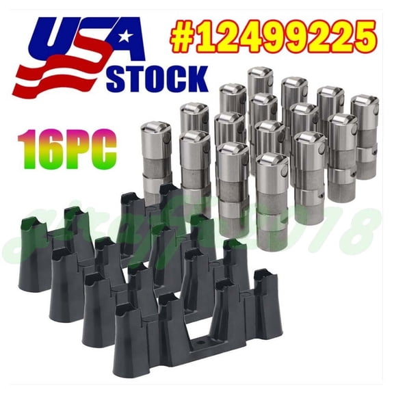 12499225 Gen 3 Gen 4 TSP LS7 Lifters w/ Tray LS1 LS2 LS3 4.8 5.3 5.7L 6.0L 6.2L