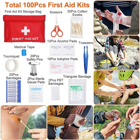 125 in 1 Survival Kits, Gifts for Men, Professional Survival Gear Equipment Tools First Aid Supplies for SOS Emergency Tactical Hiking Hunting Disaster Camping Adventures