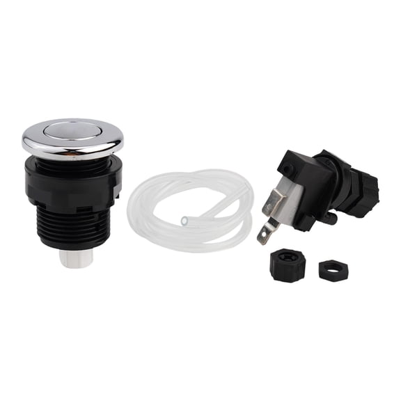 125~250V 28/34Mm Pneumatic Switch Button For Bathtub Spa Waste Disposal Switch