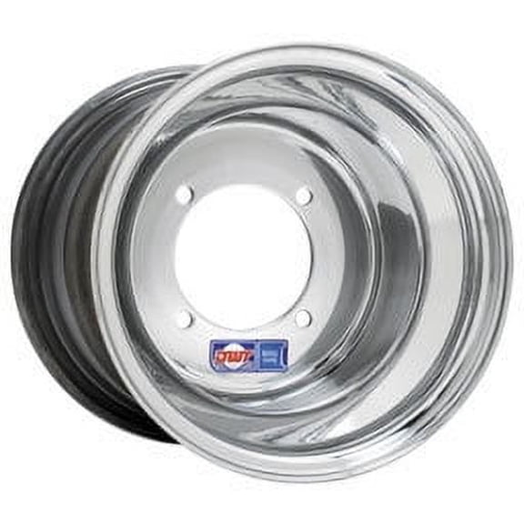 .125 Aluminum Blue Label Wheel (Rear / 8x8 3B+5N) (Polished) Compatible with 99-08 Honda TRX400EX